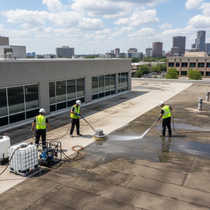 Contact About Commercial Concrete Cleaning