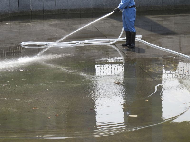 Commercial Concrete Cleaning
