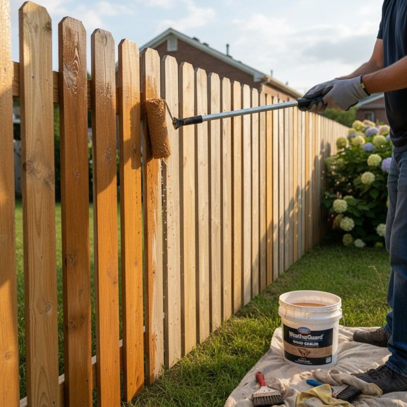 Fence Sealing in Seattle, WA