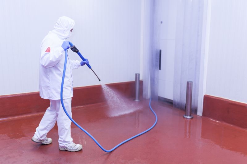 Products For Commercial Concrete Cleanings in use