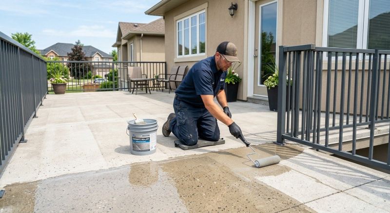 Sidewalk Concrete Sealing in Gig Harbor, WA